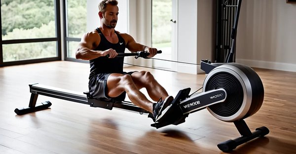 Le rameur magnétique pliable wenoker : votre allié fitness à domicile